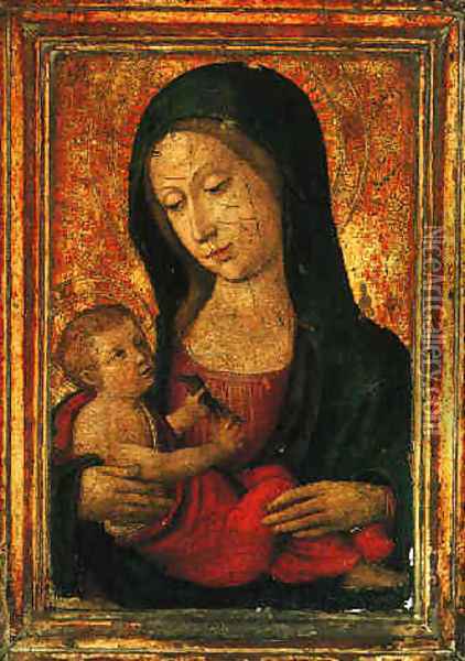 Madonna and Child Oil Painting - Ludovico Brea