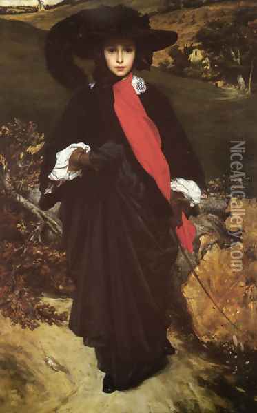 May Sartoris Oil Painting - Lord Frederick Leighton