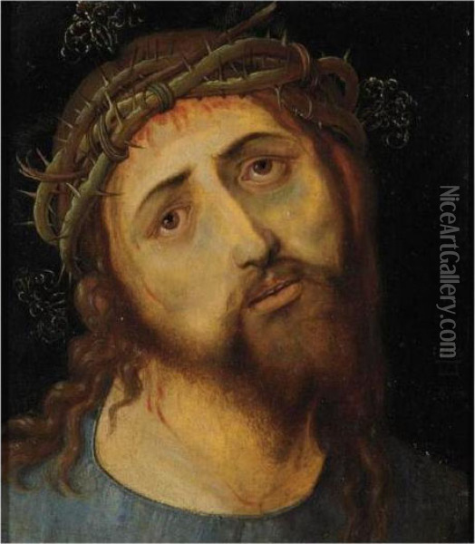 Salvator Mundi Oil Painting - Albrecht Durer