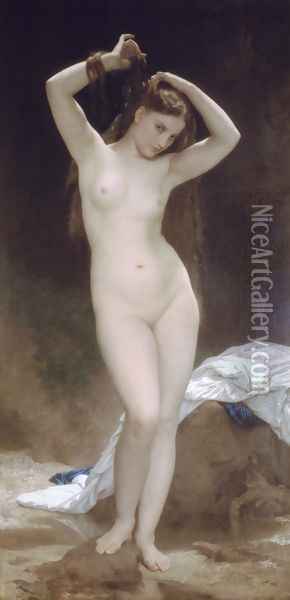Baigneuse [Bather] Oil Painting - William-Adolphe Bouguereau