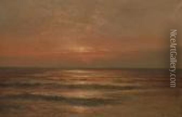 Seascape. Oil Painting - Daniel Sherrin