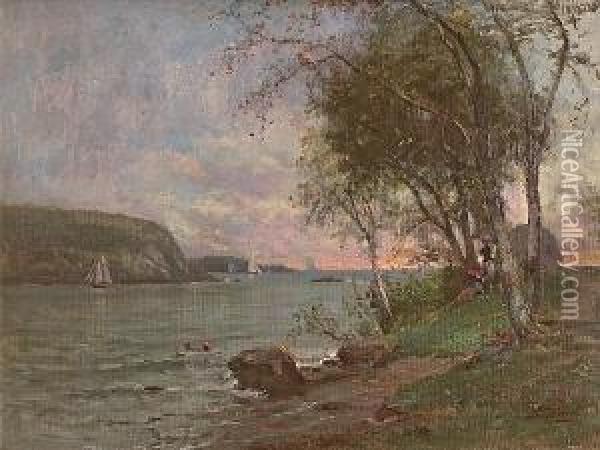 Bar Harbor, Maine Oil Painting - Samuel Lancaster Gerry