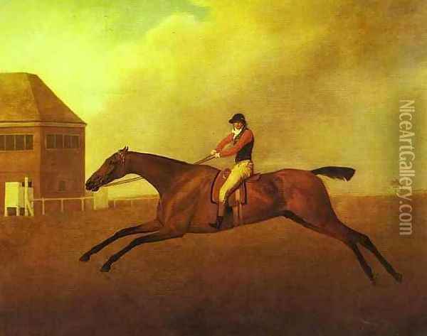 Baronet with Samuel Chifney Oil Painting - George Stubbs