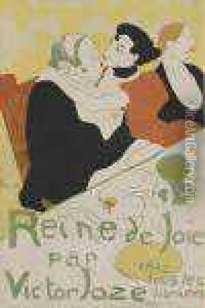 Reine De Joie Oil Painting - Henri De Toulouse-Lautrec