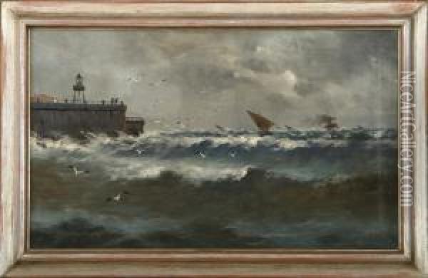 Seascape Oil Painting - Robert Winter Fraser