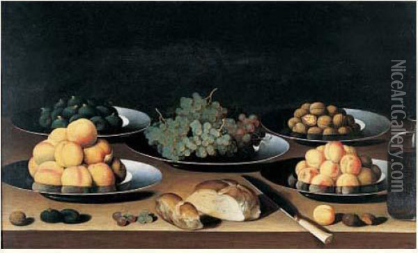 (actif Vers 1672-1675) Oil Painting - Johann Michael Hambach