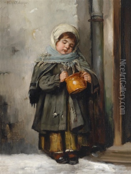 Der Milchtopf Oil Painting - Marianne (Preindlsberger) Stokes