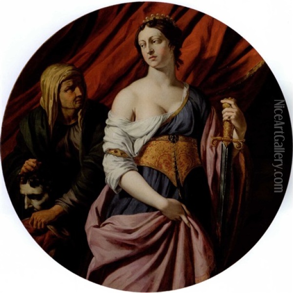 Judith Und Holofernes Oil Painting - Remi Vuibert