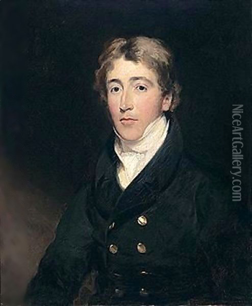 Portrait Of Sir Richard Brooke, 6th Bt. (1785-1865) Oil Painting - Sir Martin Archer Shee