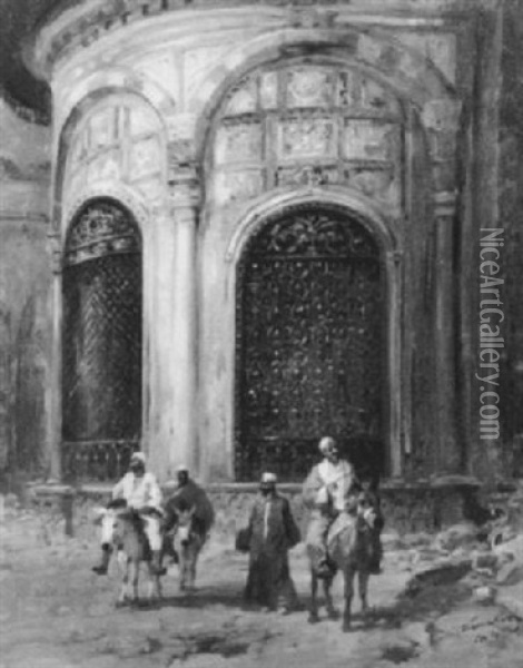 Cairo Oil Painting - Ludwig Czerny