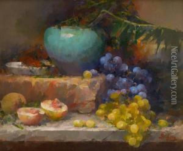 Fruits Oil Painting - Franz Seghers