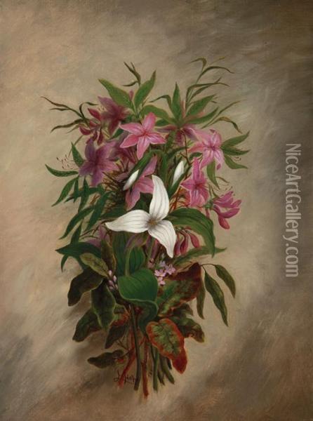 Spring Bouquet Oil Painting - James Hope