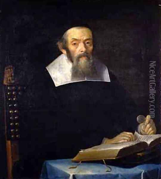 Portrait of Rabbi Jacob ben Aaron Sasportas Oil Painting - Isaac Luttichuys