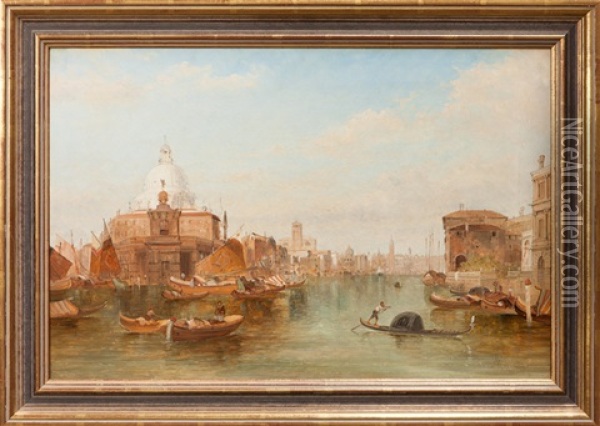 Markusplatz, Venedig Oil Painting - Alfred Pollentine