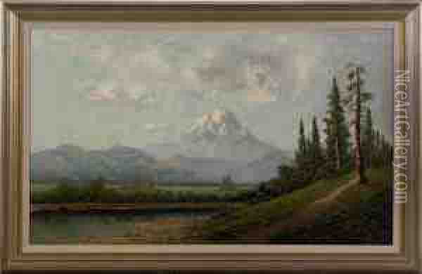 Landscape Oil Painting - Alexander M. Wood