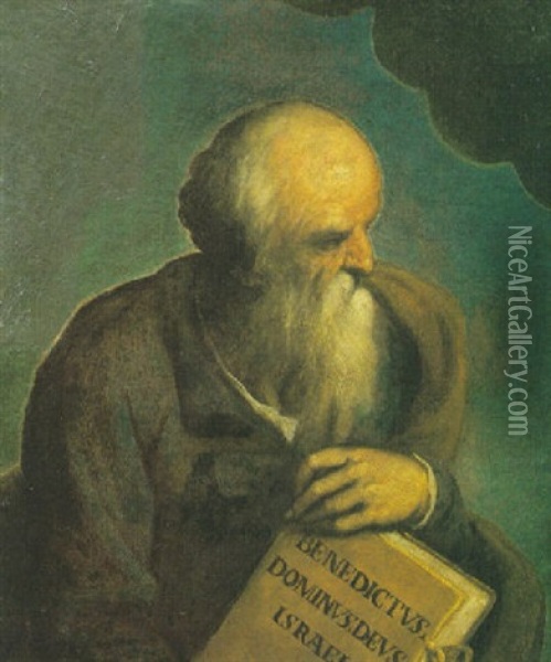 Il Profeta Isaia Oil Painting - Jacopo Palma il Giovane