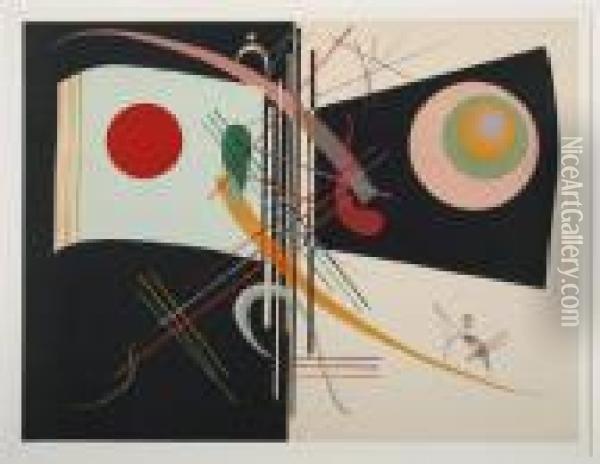 Periode Parisienne Oil Painting - Wassily Kandinsky