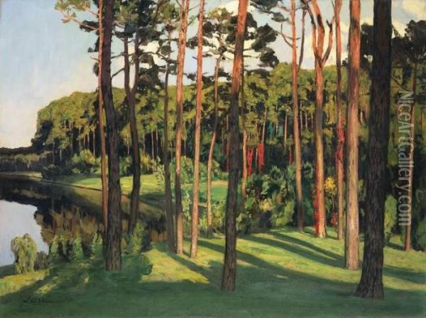 Markische Landschaft Oil Painting - Walter Leistikow