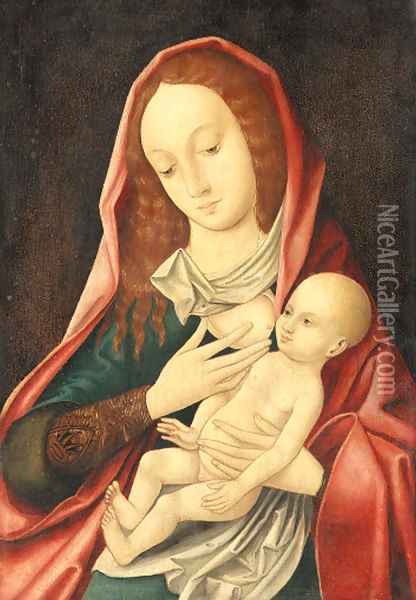The Virgin and Child 3 Oil Painting - Joos Van Cleve