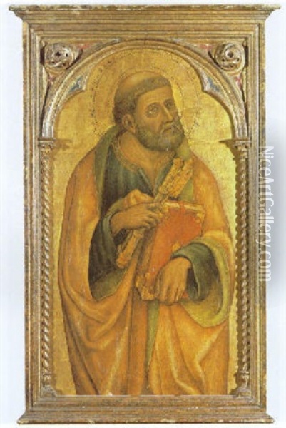 Saint Peter Oil Painting - Vittorio Crivelli