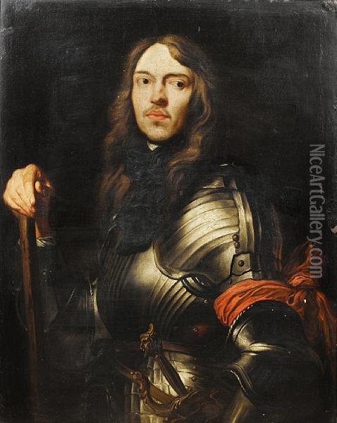 Portrait Of A Soldier Oil Painting - Sir Anthony Van Dyck