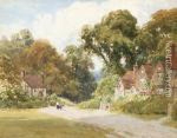 Chenies, Buckinghamshire Oil Painting - Harry Sutton Palmer