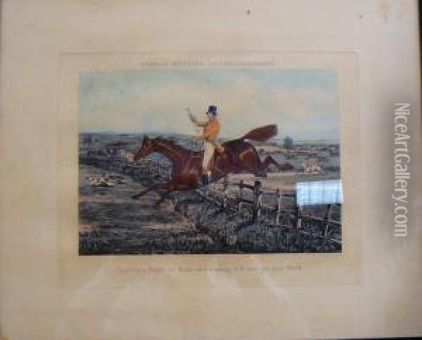 Fores's Hunting Accomplishments Oil Painting - Henry Thomas Alken