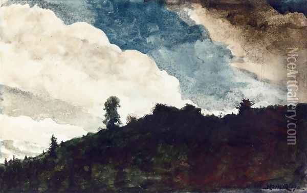 Morning - the Morning Mist Oil Painting - Winslow Homer