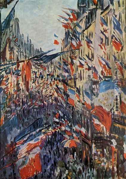 The Rue Saint Denis 30th Of June 18782 Oil Painting - Claude Oscar Monet