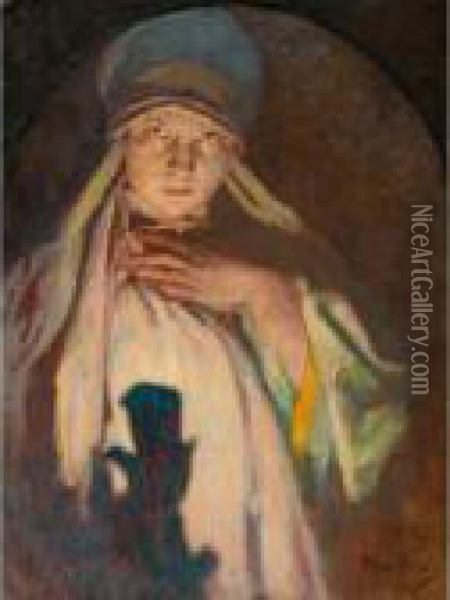 The Enchantress Oil Painting - Alphonse Maria Mucha
