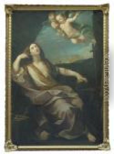The Penitent Magdalen Oil Painting - Guido Reni