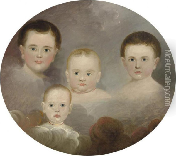 The Heavenly Children Oil Painting - William Matthew Prior