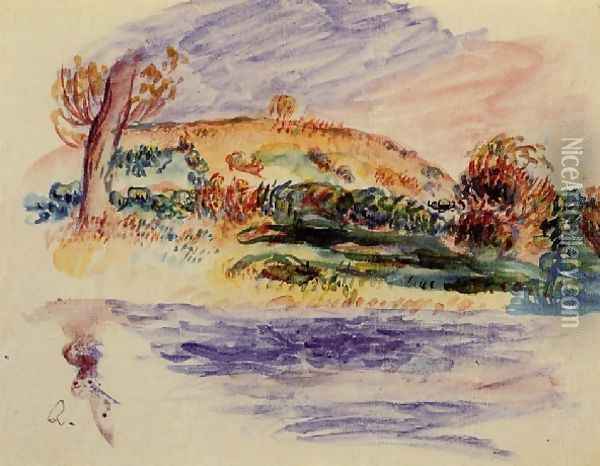 Landscape21 Oil Painting - Pierre Auguste Renoir