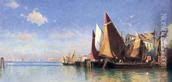Venice I Oil Painting - William Stanley Haseltine