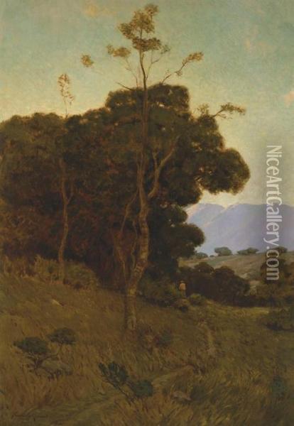 In Southern California Oil Painting - Granville Redmond