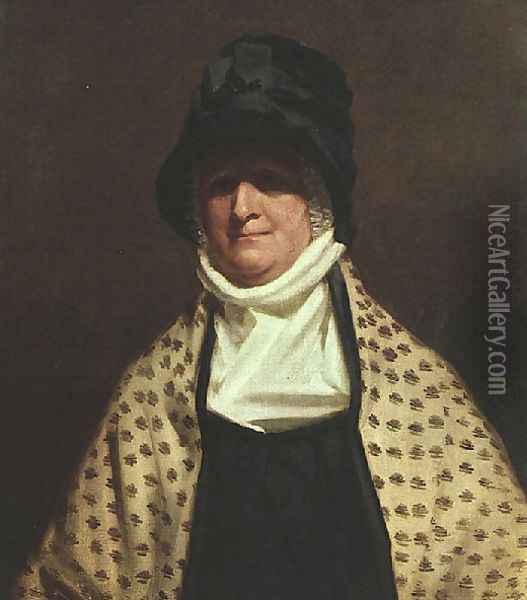 Mrs Colin Campbell Of Park Oil Painting - Sir Henry Raeburn