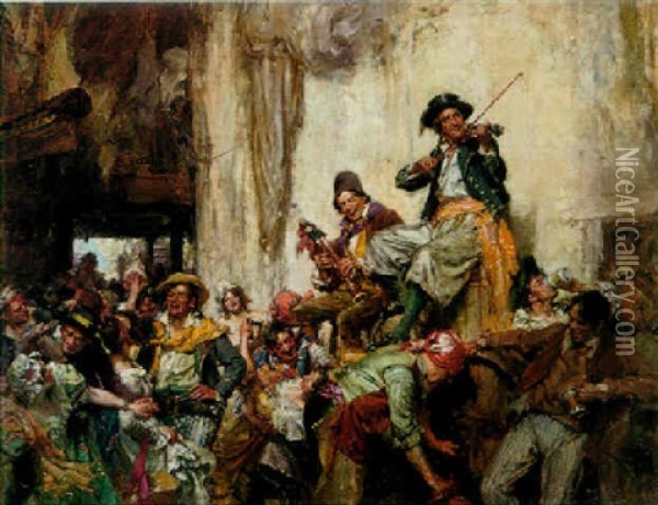 The Return Of The Pirates Oil Painting - Arthur David Mccormick