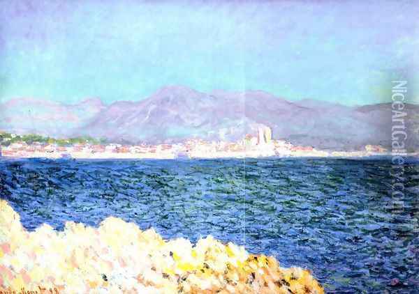 The Gulf Of Antibes Oil Painting - Claude Oscar Monet