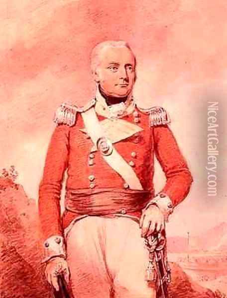 Major General Patrick McKenzie Oil Painting - Henry Edridge