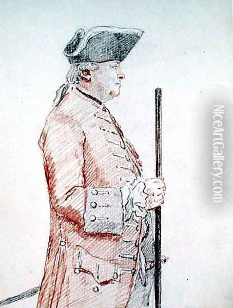 Monsieur de Bouthillier Marquis de Chavigny Oil Painting - Louis Carrogis Carmontelle