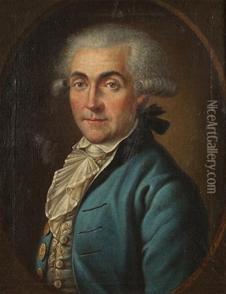 Charles Alexandre De Callone, Louis Xvi Finance Minister Oil Painting - Peter Francis Bourgeois