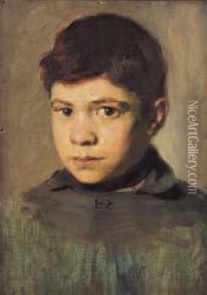 Fanciullo Oil Painting - Dante Conte